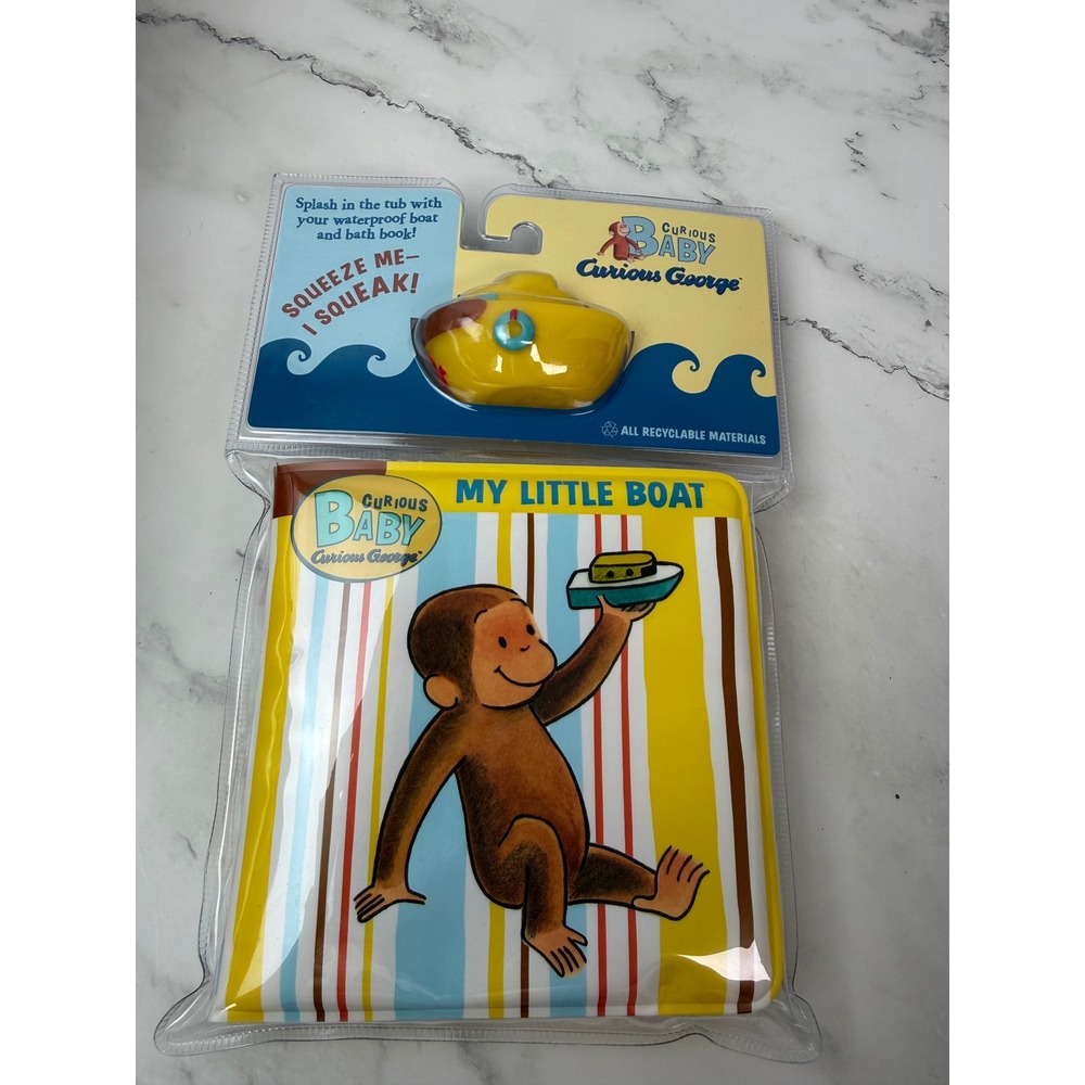 Curious George Waterproof My Little Boat Book
